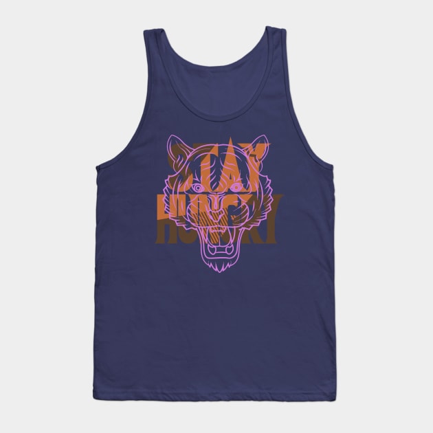 Stay Hungry Cider Tank Top by funandgames